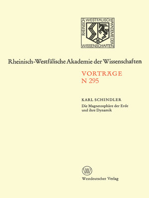 cover image of Die Magnetosphäre der Erde und ihre Dynamik